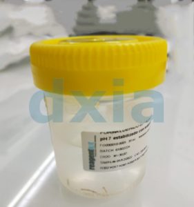 Muestra biopsia ecoguiada